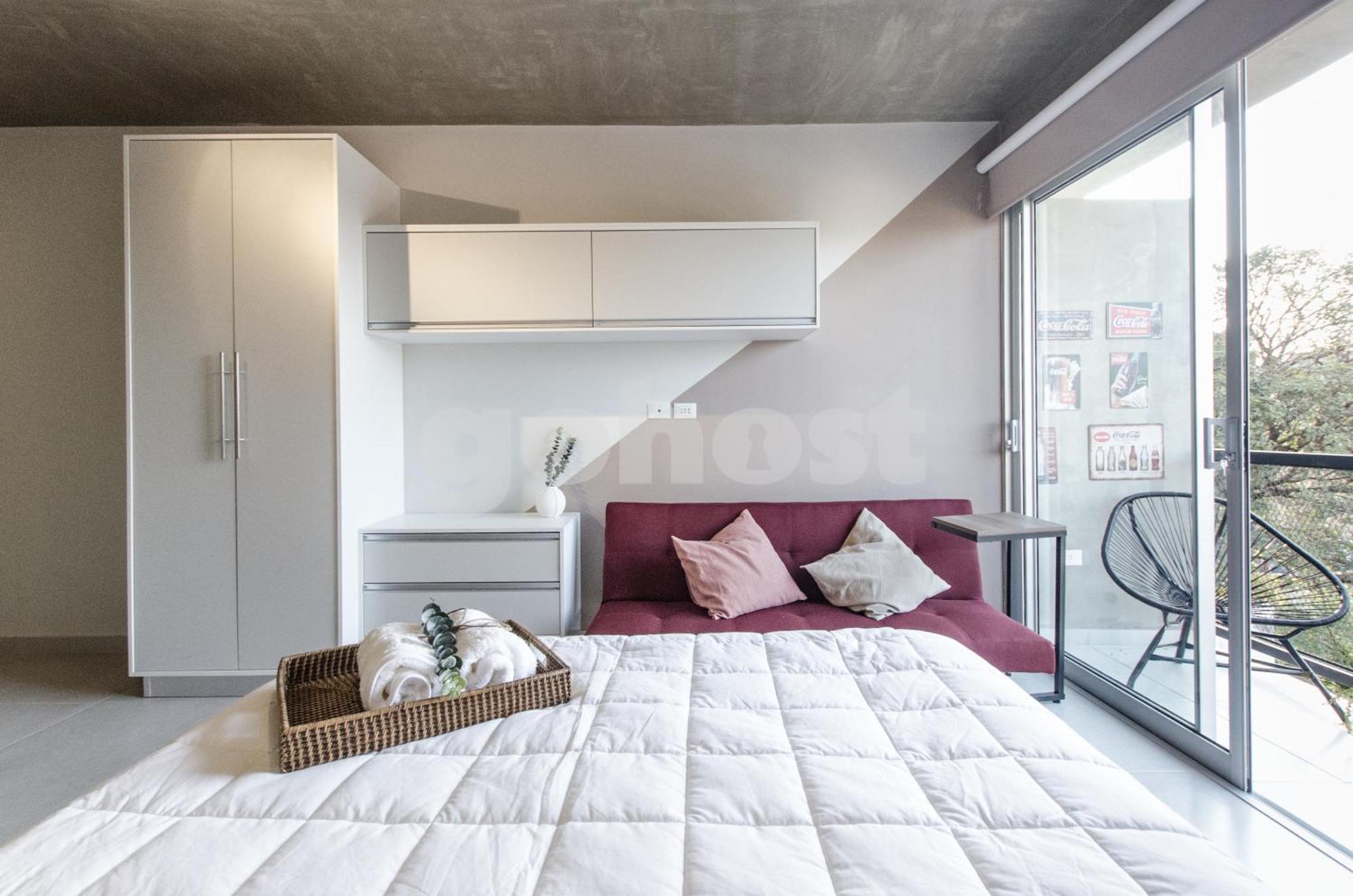 Chic Loft With Balcony In Las Mercedes Asuncion Exterior photo